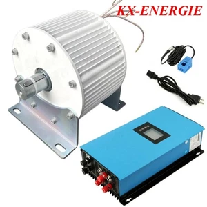 3000W 48V 3-Phase Permanentmagnet Generator 500U/min mit Grid Wechselrichter - Bild 1 von 23