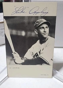 LUKE APPLING AUTOGRAPHED 3.5X5.5 TCMA 1974 POST CARD NO COA Chicago White Sox  - Picture 1 of 1