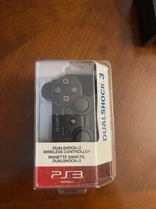NUEVO CONTROLADOR PS3 SELLADO OEM DUALSHOCK 3 PLAYSTATION 3 INALÁMBRICO NEGRO RARO OG - Imagen 1 de 2