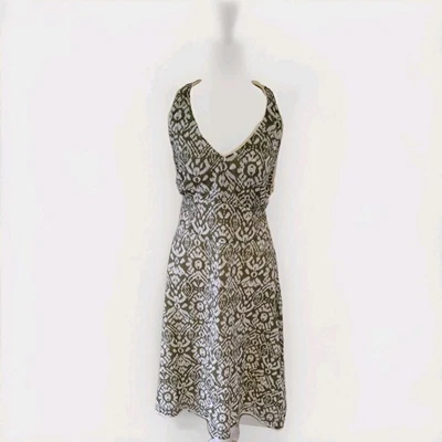 Jones New York Sport Women's Halter Neck Cotton Dress Size 16 Boho Vacation - Image 1 of 4