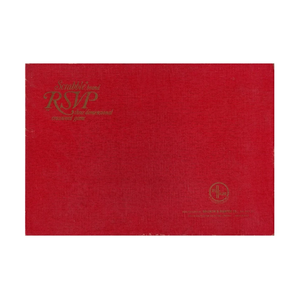 Selchow & Righter Boardgame RSVP Box VG/VG+ - Image 1 of 1