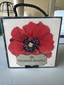 "poppy" Elizabeth Bradley English Tapestry Kit In Box - New - Picture 1 of 3