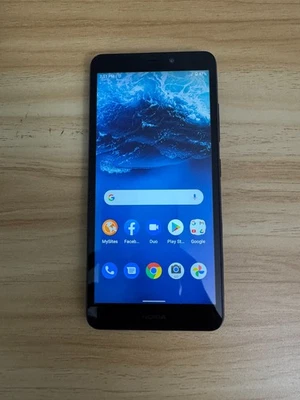 Nokia C100, 32GB, Black - Prepaid Smartphone-TracFone Locked - Image 1 of 4