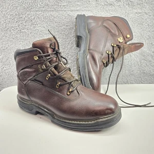 Wolverine Boots Mens US 12 Brown Leather Buccaneer 6" Boots W04821 - Picture 1 of 15