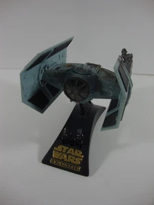 Star Wars Action Fleet Darth Vader's Battle Damaged Tie Fighter Micro Machines - Picture 1 of 10