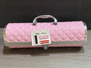 Cartera Gala Wine Rosa Acolchada Imitación Charol Imitación Gamuza Interior + Sacacorchos - Imagen 1 de 22