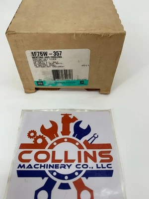 White-Rodgers 1F76W-357 Comfort Set Clock Thermostat Heating & Cooling 24VAC - Image 1 of 4