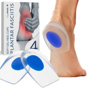 Yogamedic Plantari per Tallonite in Gel - 2 Paia (4 Pz) Di Solette per Tallonite - Foto 1 di 8