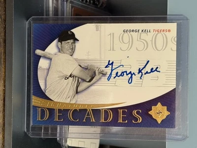 George Kell 2005 UD Ultimate Signature Edition Decades Auto A #SD-GK Detroit - Image 1 of 2