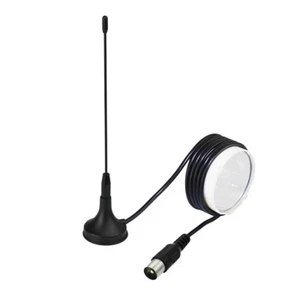 5dBi Digital Antenna Aerial for Freeview DVB-T TV with Extension Cable 1.5m - Picture 1 of 4