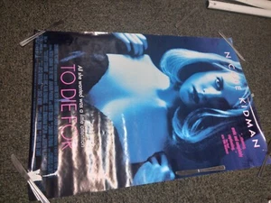Vintage SEXY Movie Poster w/ SURPRISE! "To Die For" ROLLED *SEE description - Picture 1 of 1