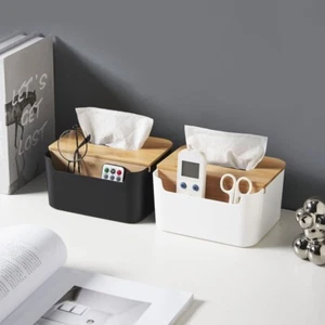 Plastic Remote Controller Storage Box Multifunction Living Room Organizer - Picture 1 of 11