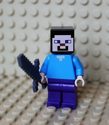 LEGO ® MINECRAFT FIGUR STEVE AUS SET 21167 | NEU & UNBENUTZT | MIN009 - Bild 1 von 2