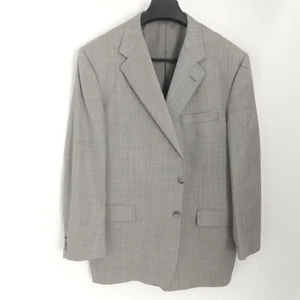 Hickey Freeman 2-Button Sport Coat Gray Sharkskin 44R - Picture 1 of 6