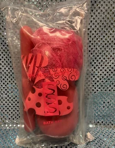 AVON Skin So Soft Rosa Artículos de tocador Juego de baño Jabón esponja Estuche para cepillo de dientes - De colección - Imagen 1 de 1