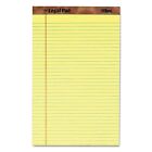 TOPS 7572 the Legal Pad Ruled Perf Pad, Legal/Wide, 8 1/2 x 14, Canary, 50 Sheet