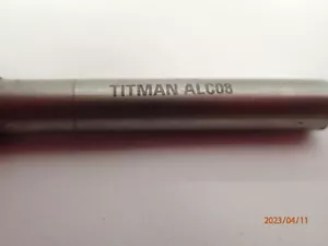 8 mm Titman Spiral einflutig mit nach oben gerichtetem Scherwinkel für den Einsatz auf Aluminium, PVC - Bild 1 von 6
