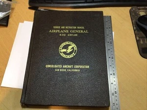 Manual de servicio e instrucciones consolidado avión general para B-24D Liberator - Imagen 1 de 24