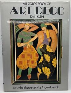 1974 All Color Book of Art Deco by Dan Klein photos Angelo Hornak BOOK HC DJ