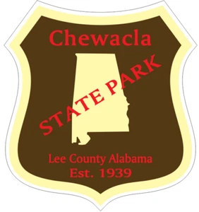 Chewacla Alabama State Park Aufkleber R6837 SIE WÄHLEN DIE GRÖSSE - Bild 1 von 1