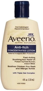 Aveeno Anti-Itch Concentrated Lotion, 4 oz (5 Pack) - Picture 1 of 1