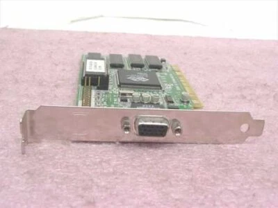 ATI 2MB VGA PCI Video Card - Rage 3D II - 3D Charger 113-40603-100 102406060 - Image 1 of 4