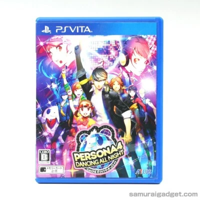 Persona 4 Dancing All Night PS VITA [Complete!] Japan Import ATLUS PSV P4D - Image 1 of 4