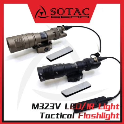M323V IR illuminator 500Lumen LED Flashlight IR Light w TAC Switch Hunting SOTAC - Image 1 of 4