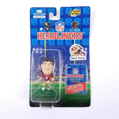Corinthian NFL Headliners San Francisco 49ers Steve Young Action Figure - 1996 Cover