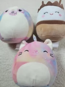 Tre Squishmallow alti 5" originali vedi foto - Foto 1 di 10