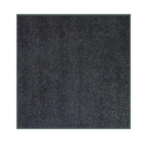 Koeckritz Economy Turf Square Rug - Black Indoor/Outdoor Artificial Grass - Picture 1 of 12