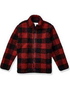 Amazon Essentials Jungen und Kleinkinder Polarfleece gefütterte Sherpa Full-Zip Jacke M - Bild 1 von 3