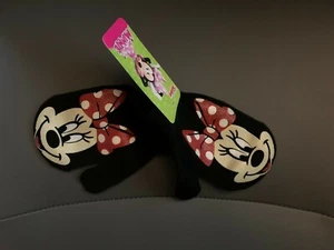 New with Tags NWT Minnie Mouse Knit Winter Mittens - Picture 1 of 1