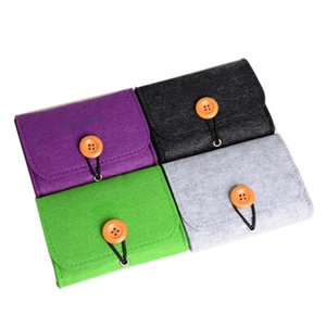 Felt Essential Oil Case 6 Slots 10ML Storage Bag Bottles Holder Storage Bag - Photo 1/18