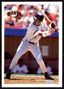 1994 Fleer Sunoco Barry Bonds San Francisco Giants #5