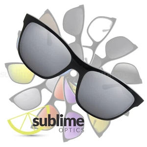 POLARIZED Metallic Silver Replacement Lenses for Ray Ban Highstreet RB4181 - Picture 1 of 5