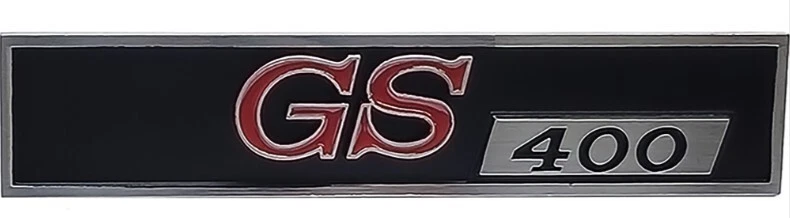 Placa de identificación de tablero OER diecast GS 400 emblema para Buick Gran Sport 1967 Foto 1 de 4