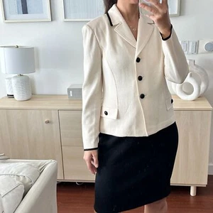 St. John Collection Suit Womens 6 8 Santana Knit Jacket Skirt Blazer Set NWT - Picture 1 of 11