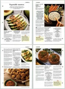 Vegetable Starters - Starters - Successful Cooking Eaglemoss - Recipe 2 Pages - Picture 1 of 1