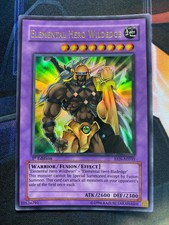YuGiOh Konami EEN-AE035 Ultra Rare Elemental Hero Wildedge 1st Edition Asian Eng