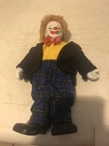 Porzellan Puppe Clown - Bild 1 von 1