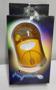 *RARE* Aqua Mouse (Smiley Face) PC Ball Mouse 2000s Era *NEW IN BOX* Smile More - Picture 1 of 5