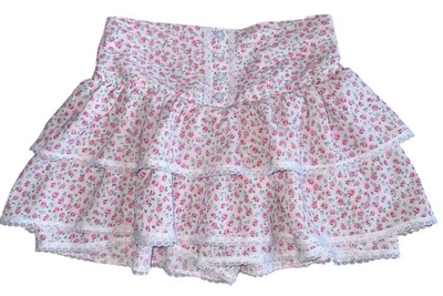 Pantalón Corto Jordie Katie J NYC Tween Girls Ditsy Floral Y Encaje Calado Talla M (10) Foto 1 de 4