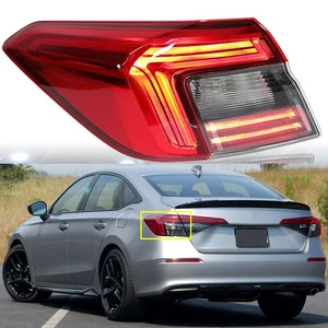 Rear Driver Left Outer LED Tail Light Tail Lamp For 2022-2023 Honda Civic Sedan - Picture 1 of 12