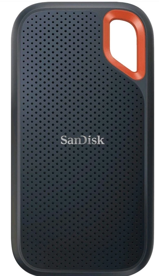 SanDisk Extreme Portable SSD 1 TB (tragbare NVMe SSD, USB-C, Schwarz - Bild 1 von 4