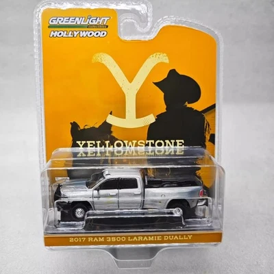 Ram 3500 Laramie 2017 doble Yellowstone Dutton Ranch 44980-F Chrome Chase 1/64 Foto 1 de 3