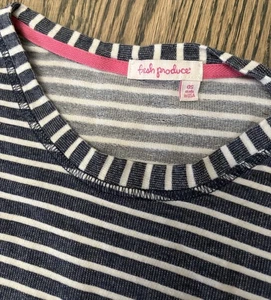 FRISCHES PRODUKT Oberteil Damen Einheitsgröße Pullover gestreift Küste Strand maritim - Bild 1 von 13