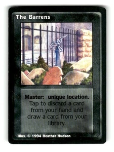 1994 White Wolf Jyhad Trading Card Game The Barrens - Picture 1 of 4