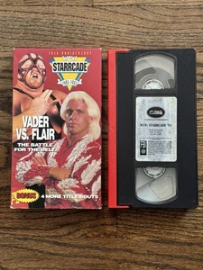 WCW Starrcade 1983-1993 Vader vs Ric Flair Vintage Wrestling VHS Tape Tested! - Bild 1 von 5