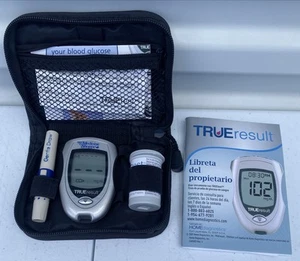 Trueresult True Result Glucose Meter with Case Nipor M02021463 Tested Works - Picture 1 of 10